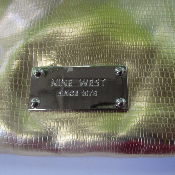 Nine West Gold Clutch - Picture 4 of 12
